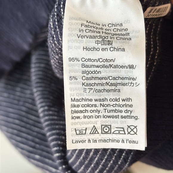 J. Crew Men’s Cotton Cashmere Blend Sweater Size L - Picture 4 of 6